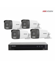 Trọn bộ camera hikvision 4 kênh 2.0MP, đầu ghi iDS-7204HQHI-M1/E, mắt có màu có mic DS-2CE17D0T-LFS, ổ cứng 500G