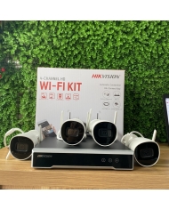 Bộ KIT 4 camera Hikvision NK42W0H(D)/ H265+/ Bullet