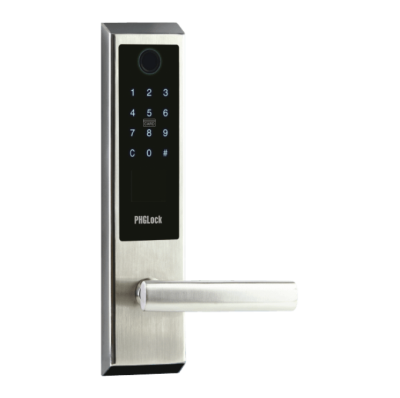 Khoá vân tay thông minh PHG Lock FP7203 Đen - Bạc Khoá vân tay thông minh PHG Lock FP7203 Đen - Bạc
